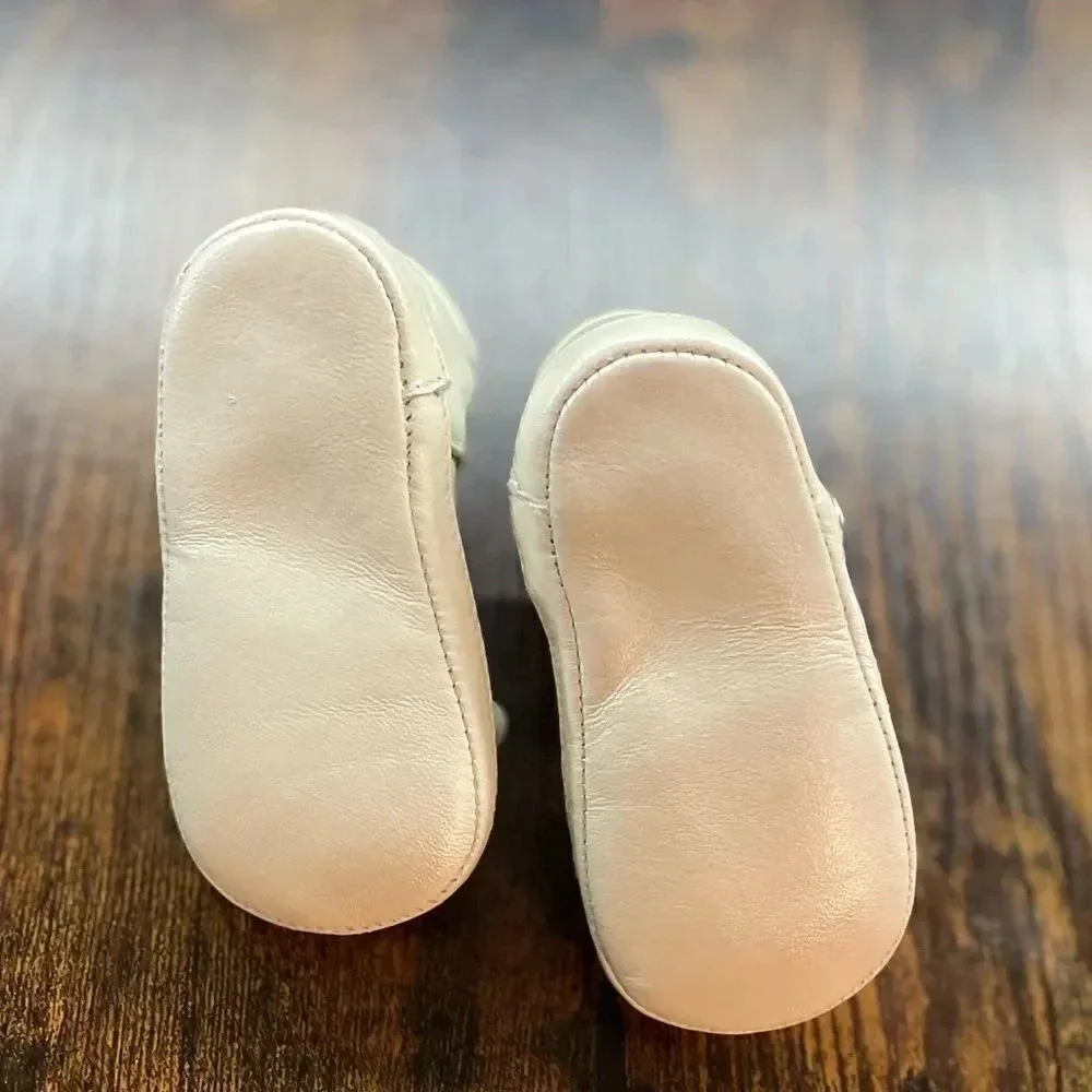 Mexican leather baby shoes